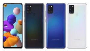 Samsung Galaxy A21s. (Dok. Istimewa)