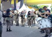 Pembukaan Festival Muaro Padang, Drum Band Gita Pamong Praja Bawakan ‘Dayuang Palinggam’