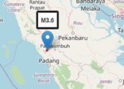Gempa 3,6 SR Menyentak di Bukittinggi