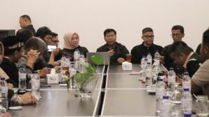 Rapat kegiatan halal bihalal alumni FH Unand. (Dok. Istimewa)