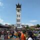 Pedagang di Jam Gadang. (Dok. Istimewa)