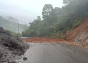 Tanah Longsor Tutup Jalan di Malalak Agam, Arus Lalu Lintas Terputus