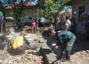 31 Taruna Latsitardanus Buat Jamban untuk Warga Nagari IV Koto Hilie Pessel