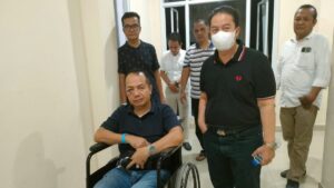 Pengurus KPP Padang yang dipukul usai perawatan. (Dok. Istimewa)