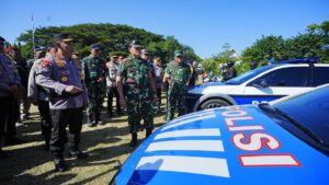 Apel gelar pasukan TNI-Polri terkait pengamanan KTT ASEAN. (Dok. Istimewa)