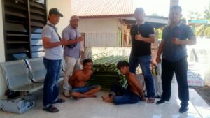 Dua pelaku pencurian di Padang Pariaman diciduk Polsek Batang Anai. (Dok. Istimewa)