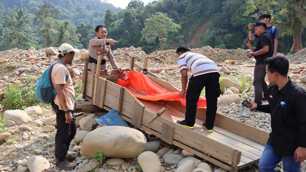 Penertiban PETI di Pasaman Barat. (Dok. istimewa)