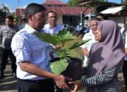 Pemko Sawahlunto Sediakan Bibit untuk Berdayakan Lahan Pekarangan Warga agar Produktif