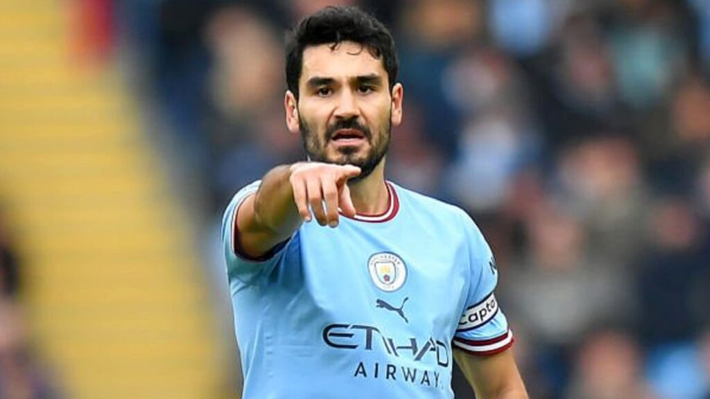 Kapten Manchester City, Ilkay Gundogan yang dilaporkan hengkang ke Barcelona. (dok. AFP)