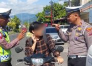 Razia Satlantas Polresta Padang, Polisi Tilang 25 Motor