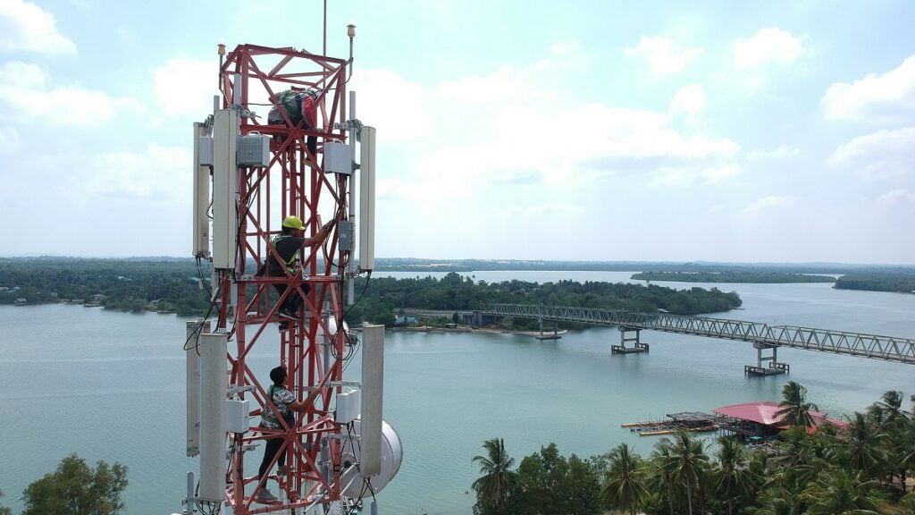 Upgrade jaringan broadband Telkomsel. (Dok. Telkomsel)