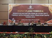 DPT Kota Padang di Pemilu 2024 sebanyak 666.178 Orang