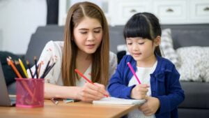 ilustrasi homeschooling. (dok. Asian Parents)
