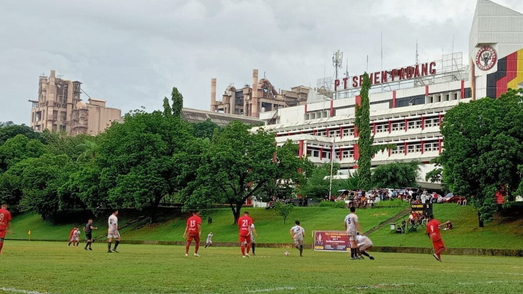 Kapolda Sumbar Cup 2023 digelar di lapangan Cubadak, Indarung. (Dok. Istimewa)