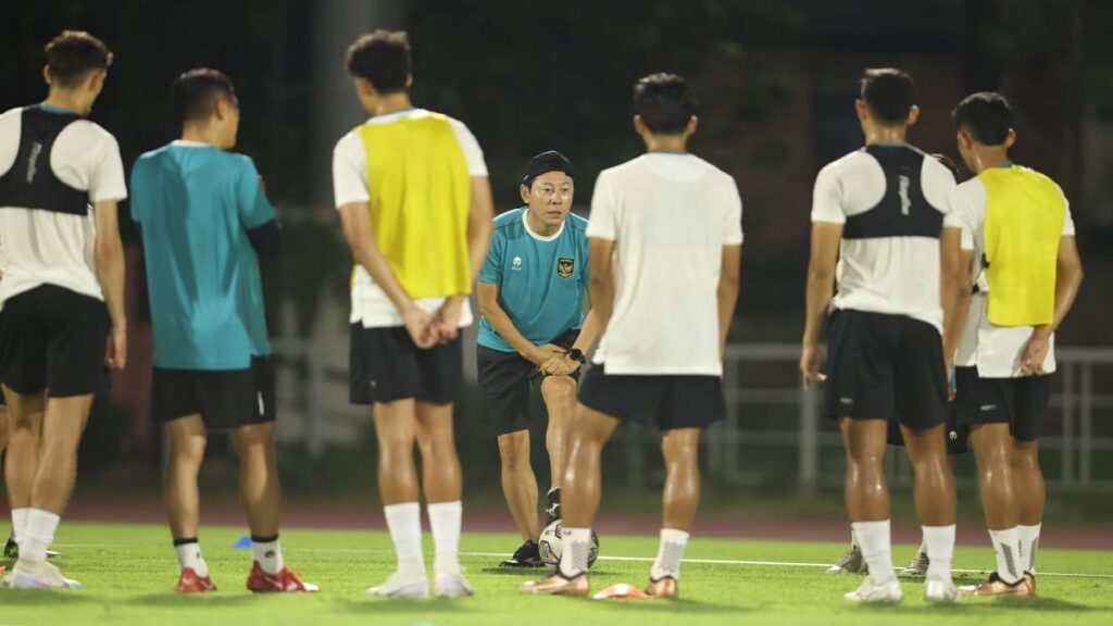 Latihan skuad Garuda jelang FIFA Matchday. (dok. PSSI)