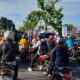 Macet di Jalan Hamka karena iven Penas Tani. (dok. Radarsumbar.com)