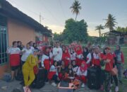 Rachmad Wijaya Senam dan Berbagi Sembako di Seberang Padang