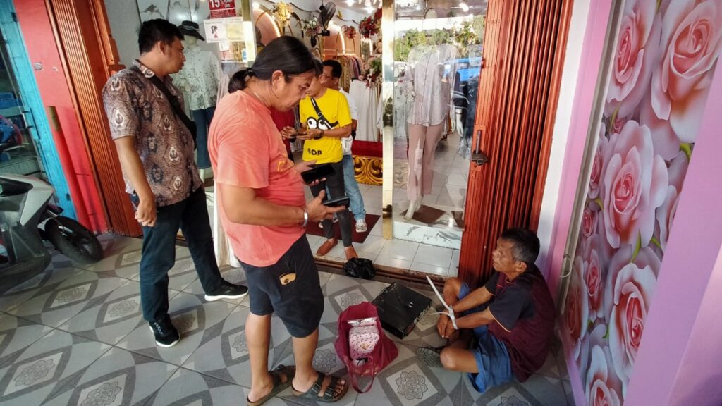 Pelaku pencurian terekam CCTV di Padang ditangkap Tim Klewang. (dok. istimewa)