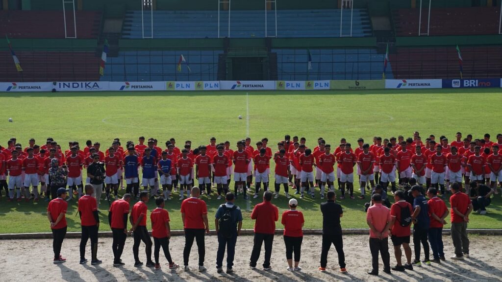 Seleksi pemain Timnas U-17 di Medan. (dok. PSSI)