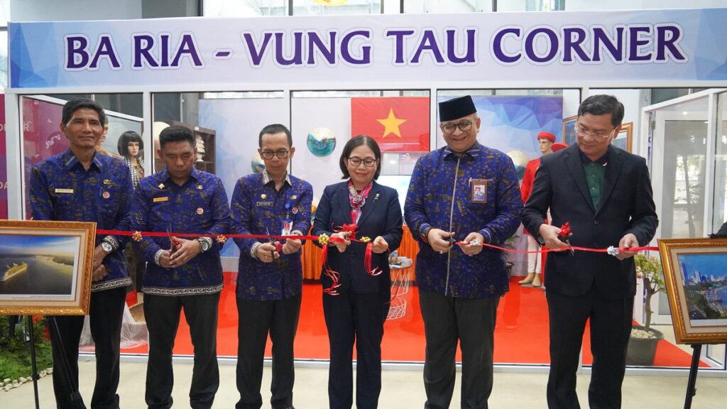 Ba Ria Vung Tau corner di Padang Youth Center. (dok. Humas Padang)