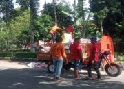 Usai Pawai Alegoris, DLH Agam Bersihkan Lubukbasung dari Sampah