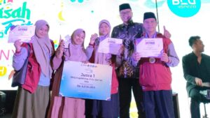 MTsS Luki binaan UPZ Semen Padang juarai Madrasah Festival Tingkat Nasional. (dok. Humas)