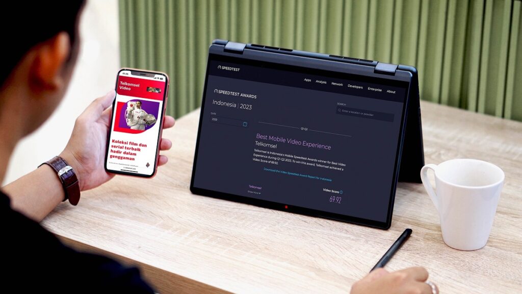 Telkomsel raih banyak penghargaan di Ookla Speedtest Awards. (dok. Telkomsel)