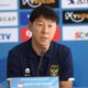 Shin Tae-yong saat konpers sebelum laga Indonesia vs Thailand di AFF Cup 2023. (dok. PSSI)