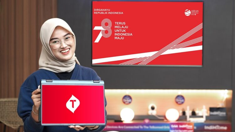 Telkomsel Maknai HUT RI-78. (dok. istimewa)