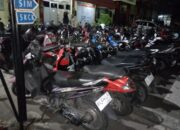 Razia Malam Minggu, 71 Kendaraan Melanggar Aturan Ditindak Polresta Padang