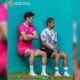 Bek asing Semen Padang FC asal Korsel, Kim Min-kyu saat melihat latihan tim Semen Padang FC di hari perdananya. (dok. IG Semen Padang FC)