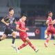 Gelandang Timnas U-17 Ji Da Bin saat memberikan operan kepada rekannya dalam laga ujicoba kontra Korea Selatan, Rabu malam. (dok. PSSI)
