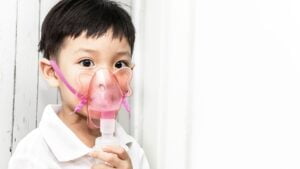 ilustrasi asma pada anak. (dok. pixabay)
