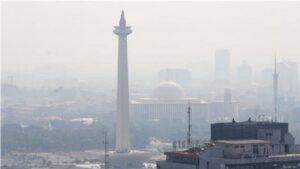 ilustrasi polusi udara di Jakarta. (dok. Times Indonesia)