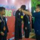 Pengalungan medali untuk Juara pencak silat Semen Padang Open 2023. (dok. Humas Semen Padang)