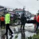 Pohon tumbang di sejumlah titik Kota Padang. (Foto: Dok. Pusdalops PB)