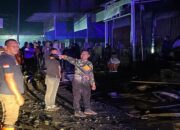 Penyebab Kebakaran Sejumlah Ruko di Pasbar Diselidiki Polisi