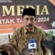 Ketua KPU Provinsi Sumbar Surya Efitrimen saat diwawancarai awak media massa di Padang, Rabu, (7/9/2023). (Foto: Dok. ANTARA/Muhammad Zulfikar)