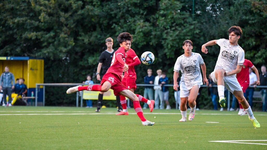 Penggawa Timnas U-17 laga tanding di Jerman. (dok. PSSI)