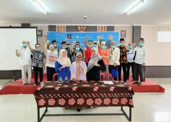 Posyandu rutin bulanan untuk lansia di Rutan Kelas IIB Padang. (Foto: Dok. Rutan Padang)