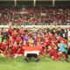 Selebrasi Timnas U-23 usai pastikan lolos ke Piala Asia. (dok. PSSI)