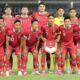 Skuat Timnas Indonesia U-23 saat melawan Chinese Taipei. (dok. PSSI)