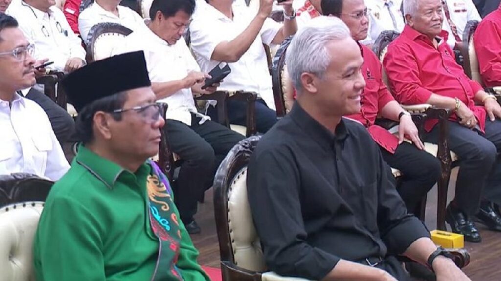 Ganjar Pranowo - Mahfud MD. (dok. Detik)