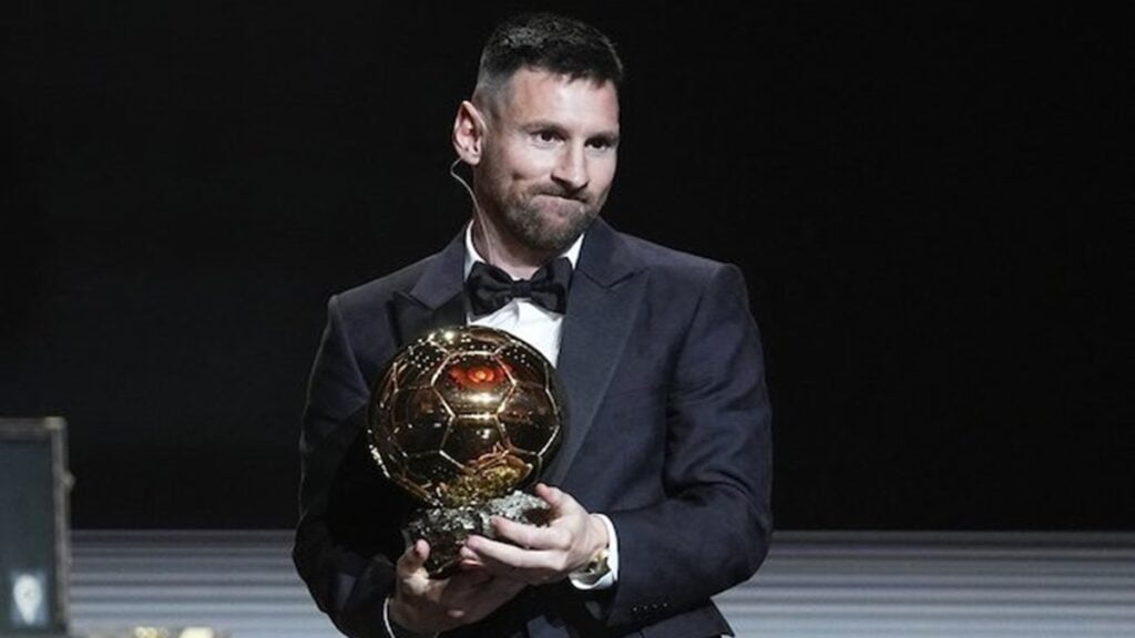 Lionel Messi raih ballon d' or 2023. (dok. istimewa)