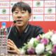 Pelatih Timnas Indonesia, Shin Tae-yong saat sesi press conference jelang laga leg kedua Kualifikasi Piala Dunia 2026 melawan Brunei. (dok. PSSI)
