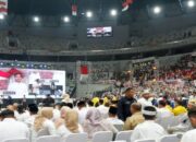 Deklarasi Prabowo-Gibran, Ribuan Pendukung Padati Indonesia Arena GBK Jakarta
