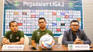 Jumpa pers jelang laga Persiraja vs Semen Padang FC. (dok. Semen Padang FC ofisial)