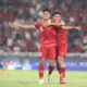 Selebrasi Ramadhan Sananta usai mencetak gol ke gawang Brunei Darussalam saat kualifikasi Piala Dunia 2026. (dok. PSSI)