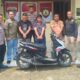Tiga residivis penggelapan motor diciduk Polsek Sitiung, Polres Dharmasraya. (dok. istimewa)