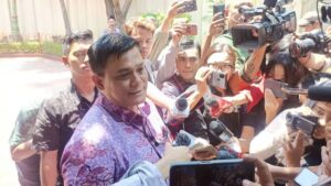 Dirreskrimsus Polda Metro Jaya Kombes Pol Ade Safri Simanjuntak saat menjawab pers di Jakarta, Jumat (20/10/2023). (ANTARA/Ilham Kausar)